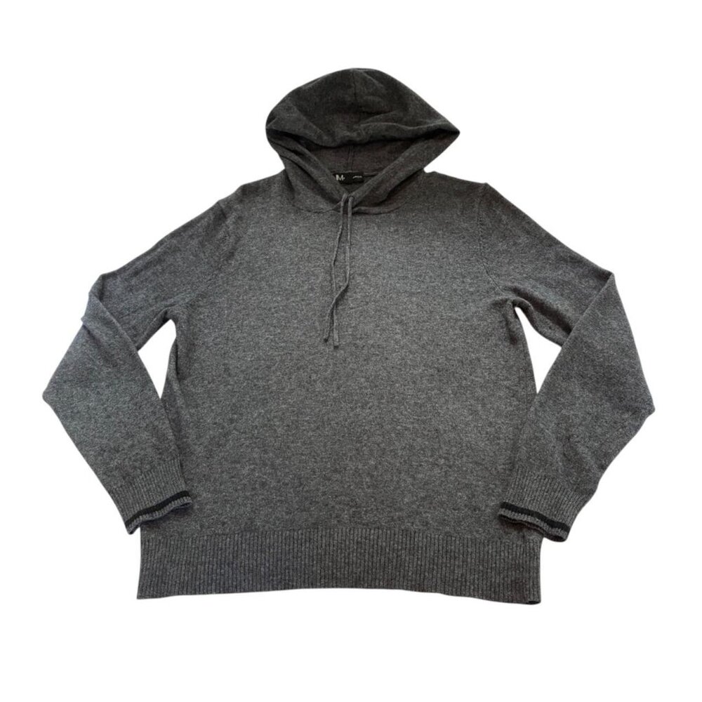 Neiman Marcus Gray Cashmere Hoodie